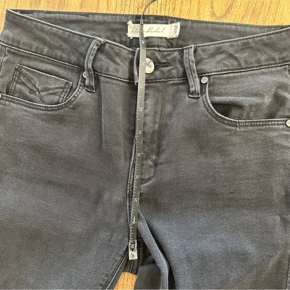 Unpublished Skinny Jean Black Size 26 - Picture 3 of 9